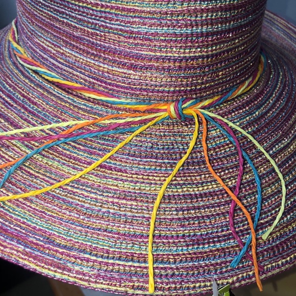 NWT! O'rageous Women's Multicolor Sun Caps Pink - Picture 4 of 9